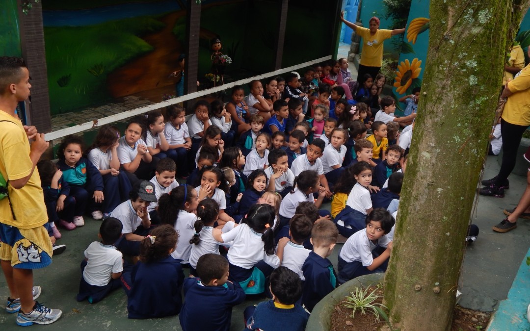 Educação Infantil  e 1º ano visitam a  Chácara  Encantada